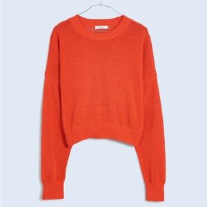 NWT Madewell Loose-Knit Crewneck Sweater